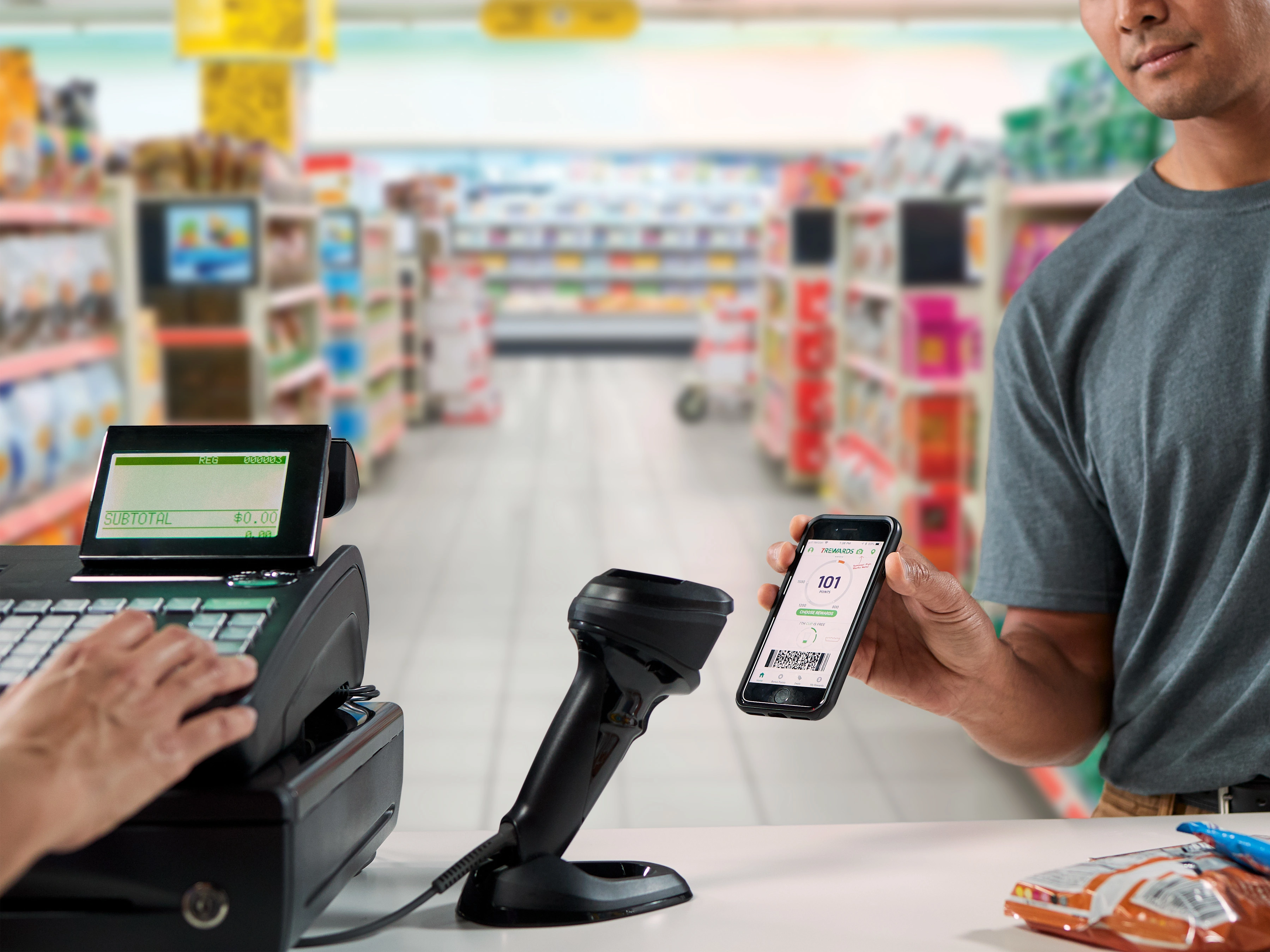 Escáner manos libres para punto de venta y almacén - TiKendo